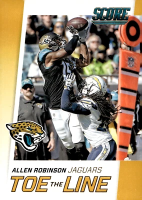 2016 Score - Toe the Line #11 Allen Robinson Jaguars - Image 1 of 2