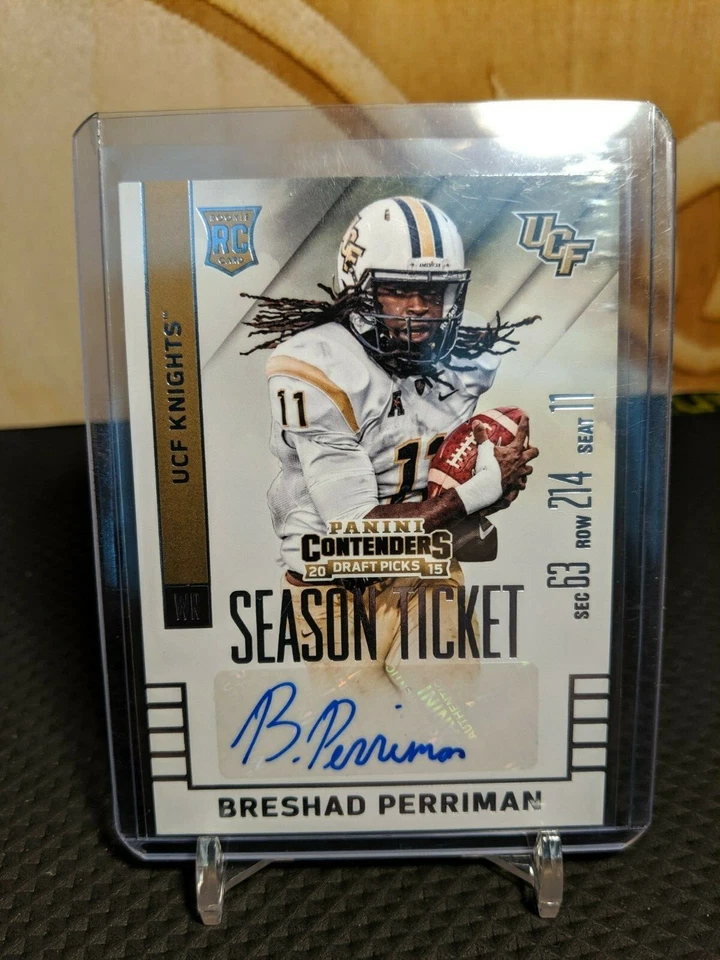 2015 Contenders Draft Breshad Perriman #117 Auto RC - Image 1 of 1