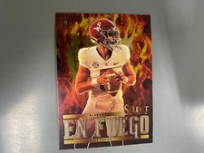 Bryce Young 2023 Select En Fuego Rookie Card RC Alabama Panthers N25