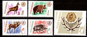 Rumänien 2460-64 **, Jagdbares Wild - Bild 1 von 1