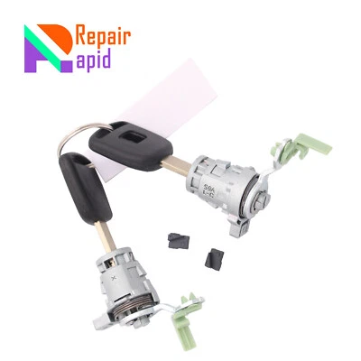 Cilindro de bloqueo de puerta delantero izquierdo y derecho apto para Honda Civic 2003-05 1,3 L 1,7 L EE. UU. Foto 1 de 4