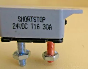 SHORTSTOP T16 30 AMP 24 VDC BREAKER RV BOAT AUTO - Picture 1 of 3