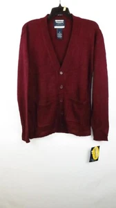 French Toast School uniform Cardigan sweater, V-neck Long sleeve Button down - Picture 1 of 6