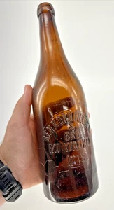 BEN KORNBURGER &BRO BLOB BEER SODA BOTTLE MILWAUKEE WI WISCONSIN - Picture 1 of 15