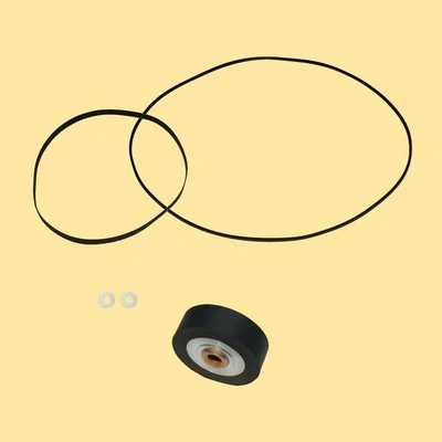 BLACKREEL Correa rollo de presión = Kit 1 para grabadora de cinta Tandberg 10 XD