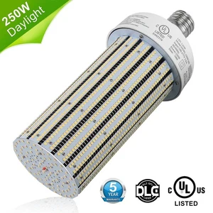 250W LED Corn Light Industrial Warehouse Garage High Bay Lighting E39 Mogul Base - Picture 1 of 11
