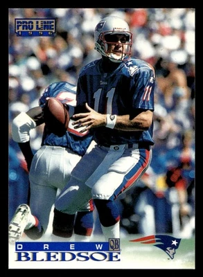 Drew Bledsoe 1996 Pro Line #35 New England Patriots - Image 1 of 2
