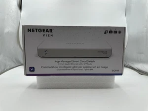 NETGEAR GC110 - 8 Port + 2 SFP - Cloud Smart Gigabit Ethernet Switch - Picture 1 of 2