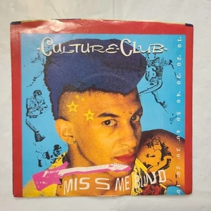 Culture Club ~ Miss Me Blind/ Colour By Numbers ~ Virgin PS 45 RPM Record - Picture 1 of 6