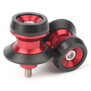 6mm Schwinge Spule Ständer Schraube Slider rot für Yamaha YZF R1 R3 R6 MT-09 MT-10 - Bild 1 von 2