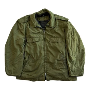 Vintage Fechheimer grün gefütterte Dienst Arbeitsjacke Gr. 48 Regular Thinsulate - Bild 1 von 10