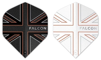 FALCON DARTS™ RTX Strong Union Jack Dart flights Standard Shape 10 set Pack - Image 1 of 4