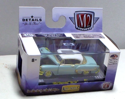 M2 Machines Gold Chase 1954 Chevrolet Bel Air 1:64 Diecast 1/750 - Image 1 of 3