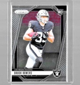 Brock Bowers PRIZM ROOKIE !!! 2024 Panini Prizm - #315 (RC) Las Vegas Raiders - Bild 1 von 2