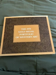 1974 Prospectus for Franklin Mint GOLD MEDAL Portfolio of WESTERN ART - Picture 1 of 8