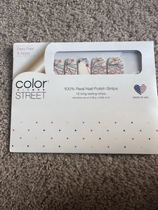 Color street 100% real nail polish strips set of 16 Mind Over Splatter - Picture 1 of 3