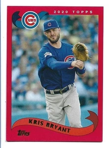 Kris Bryant 2020 Topps Archives Red #299 #10/75 - Chicago Cubs - Picture 1 of 2