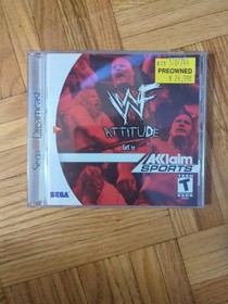 WWF Attitude Complete Sega Dreamcast Video Game 