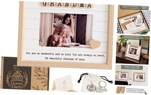 Grandma Picture Frame 6x4 Birthday Gifts for Grandma from GrandDaughter or - Picture 1 of 7