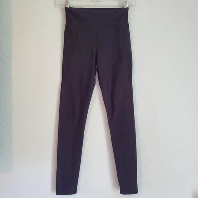 Leggings Old Navy Active Powersoft para mujer grandes negros tiro alto yoga gimnasio pantalones Foto 1 de 4