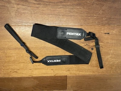 *Near MINT ++* Pentax Genuine Black Camera Neck Shoulder Strap From JPN #C7-43B - Image 1 of 4