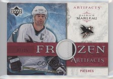 2006-07 Upper Deck Artifacts Frozen Red /35 Patrick Marleau #FA-PM Patch