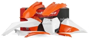 Polisport Set Plástico Completo Motocross Enduro Naranja Blanco KTM 250 EXC F - Imagen 1 de 1