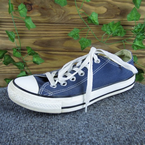 Sneakers basse donna Converse tessuto blu taglia 7 media usate 2025