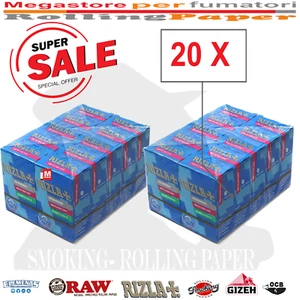 Rizla Filtri Regular 8mm – 20 Astucci da 100 = 2000 Filtri – Originali Rizla - Imagen 1 de 3