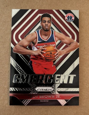 2018-19 Panini Prizm Emergent #15 Troy Brown Jr. Basketball Card - Image 1 of 2