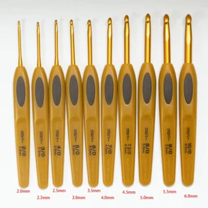 8-Piece Crochet Hook Set, 2mm-6mm Knitting Needles for DIY Sweater Projects - Picture 1 of 6