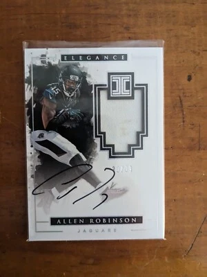 Allen Robinson Auto /99**2016 Panini Elegance** Player Worn Material - Image 1 of 3