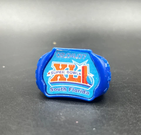 Super Bowl XLI Plastic Toy Collector's Ring Colts Bears S Florida 02-04-07 Cover