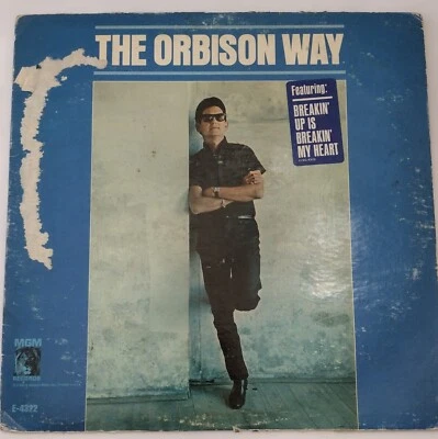 Roy Orbison Way 1965 MGM Records Features Breaking Up Is Breaking My Heart Vinly - Image 1 of 4