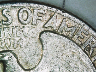 1963 D 90% Silver DDR Washington Quarter Dollar Coin - RARE!!! - Image 1 of 4