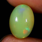 natural ETHIOPIAN OPAL cabochon loose gemstone 2.55 Cts. (08x11x4 mm) oval shape