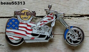 ⭐2008 HARD ROCK CAFE NIAGARA FALLS NEW YORK HARLEY JACKET HAT VEST PIN - Picture 1 of 1