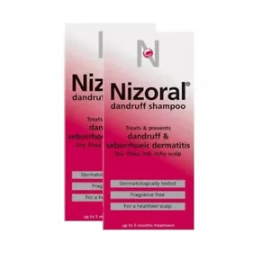 Nizoral Anti-Dandruff Shampoo Treats and Prevents Dandruff - Pack Of 2 - Picture 1 of 6