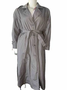 Gabardina vintage color topo edición limitada London fog para mujer talla 14 regular - Imagen 1 de 5