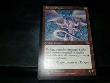 Teeka's Dragon Ex MTG Mirage Magic reserved list