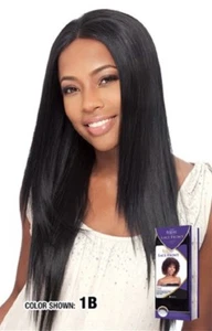 FreeTress Equal Synthetic Lace Front Long Yaky Straight Natural Hair Wig Amerie - Picture 1 of 12