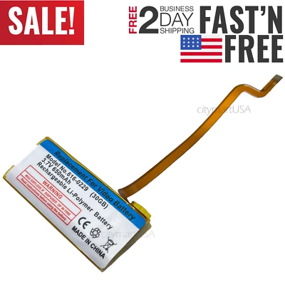 New Replacement Battery for iPod 5th Gen Video 30GB- 7th Gen Classic A1136 A1238 - Image 1 of 4