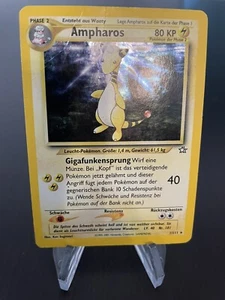 🔥 Pokemon Karte, Ampharos 1/111 Neo Genesis, Holo, Very Good 🔥 - Bild 1 von 2