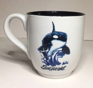 Seaworld Killed Whale Mug Cup 18 Oz Sea World - Picture 1 of 14