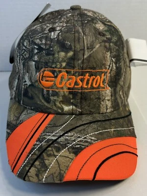 Castrol Camo Hunting Hat Baseball Cap Adjustable NWT OSFM - Image 1 of 4