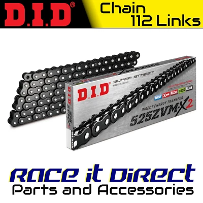 DID Chain for Kawasaki Z1000 (ZR1000) 2010-2014 Black/Silver ZVM-X2 - Image 1 of 4