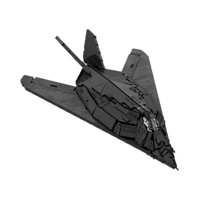 MOC: F-117 Nighthawk Airplane Model Toys Building Set 1134 Pieces Good Quality - Image 1 of 4