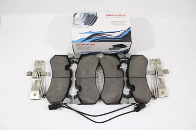 Pastillas de freno delanteras de cerámica Asianautos con hardware para Mercedes Benz CLK63 AMG 08-09 Foto 1 de 4