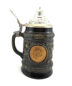 KING Austria 1/2 Cerveza Piedra Hecha a Mano Peltre - Imagen 1 de 8