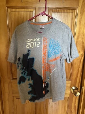 Мужская футболка London 2012 Olympics серая размер: большой - Изображение 1 из 3